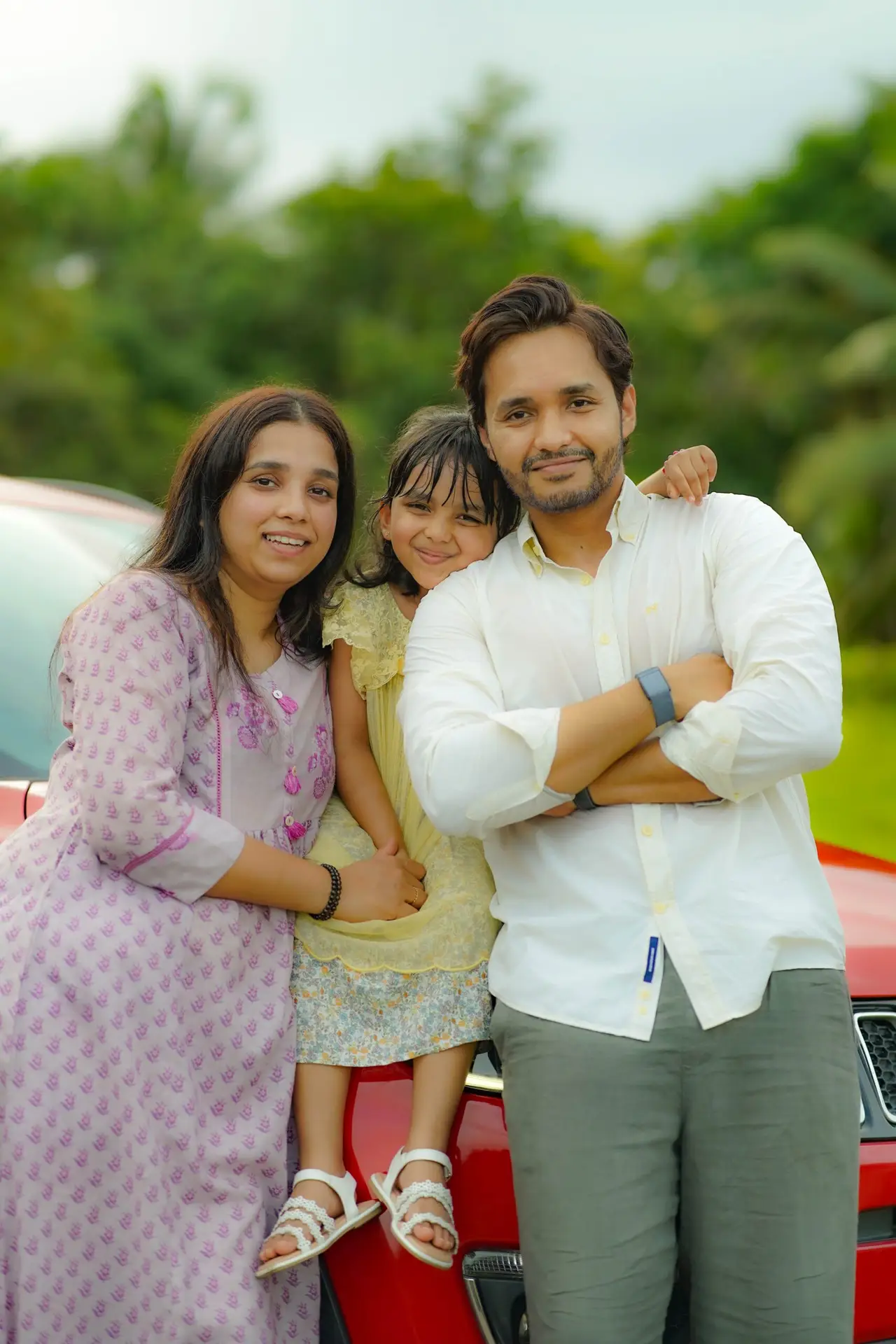 Kiran Dave & Family